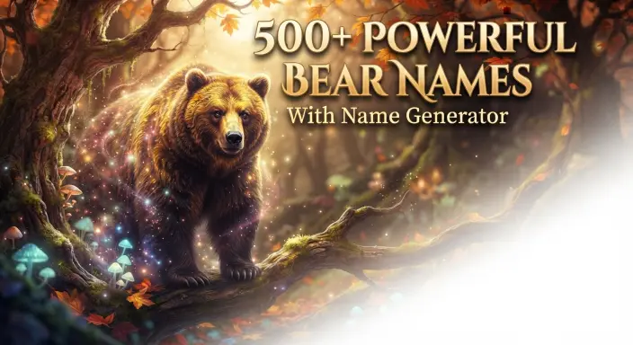 Bear Names With Name Generator