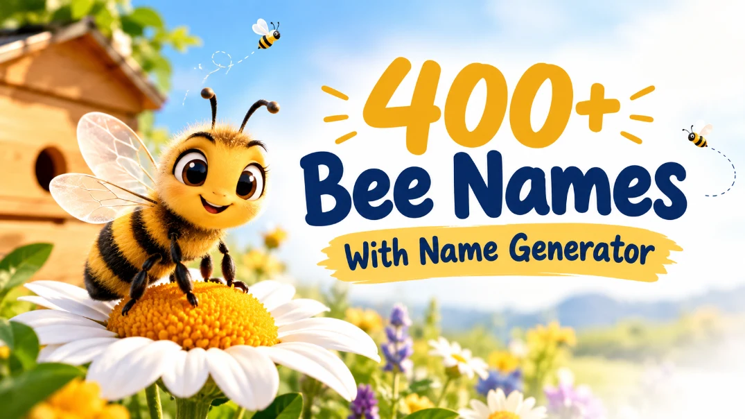 Bee Names With Name Generator