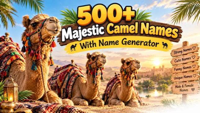Camel Names With Name Generator