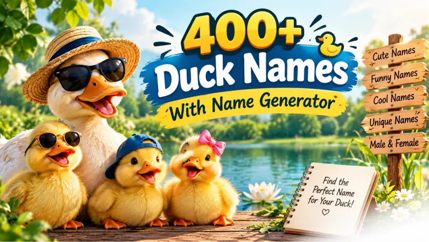 Duck Names With Name Generator