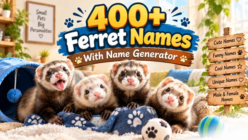 Ferret Names With Name Generator
