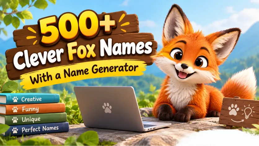 Fox Names With Name Generator