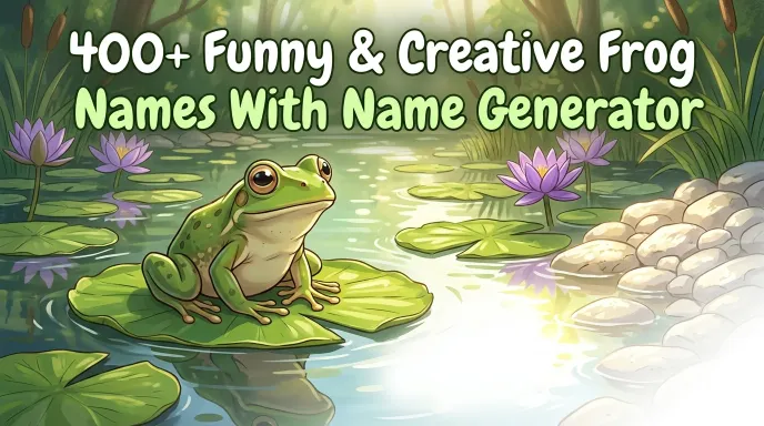 Frog Names With Name Generator
