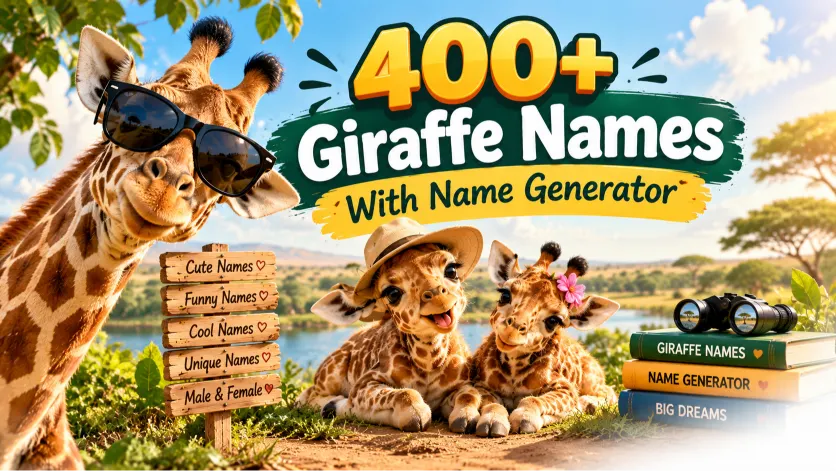 Giraffe Names With Name Generator