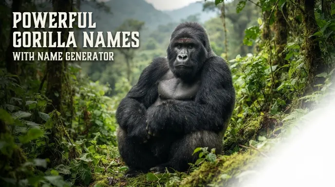 Gorilla Names With Name Generator