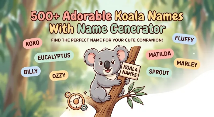 Koala Names With Name Generator