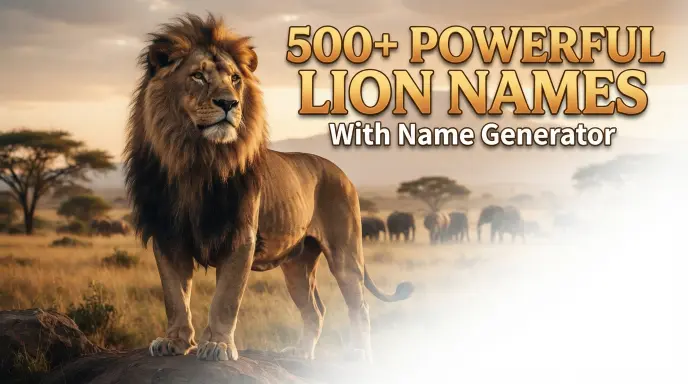 Lion Names With Name Generator