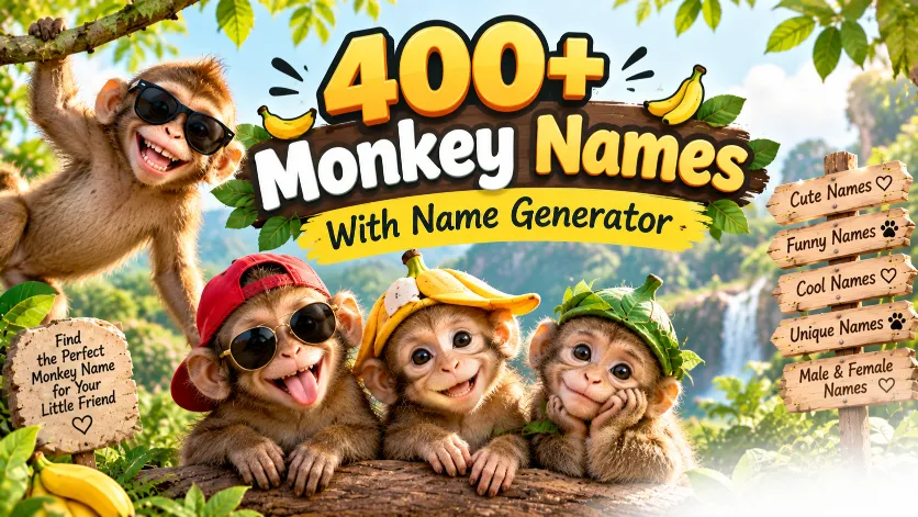 Monkey Names With Name Generator