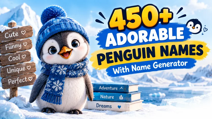 Penguin Names With Name Generator