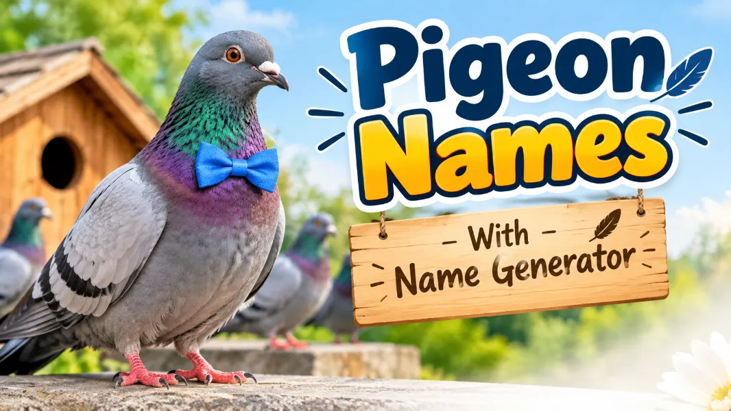 Pigeon Names With Name Generator