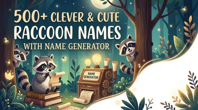Raccoon Names With Name Generator