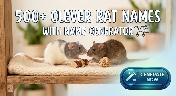 Rat Names With Name Generator