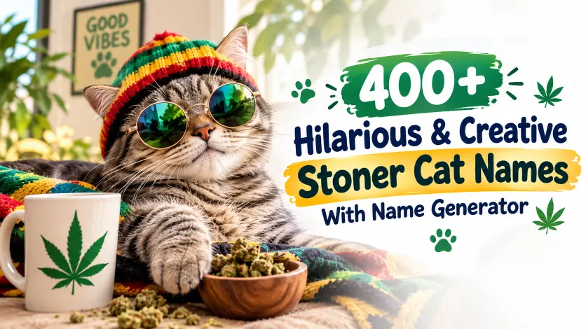 Stoner Cat Names With Name Generator