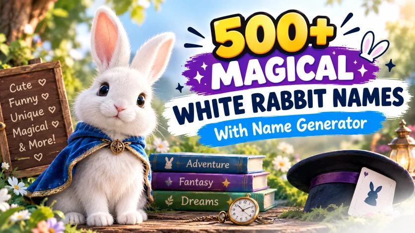 White Rabbit Names With Name Generator