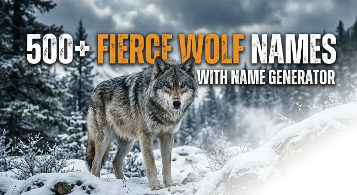 Wolf Names With Name Generator