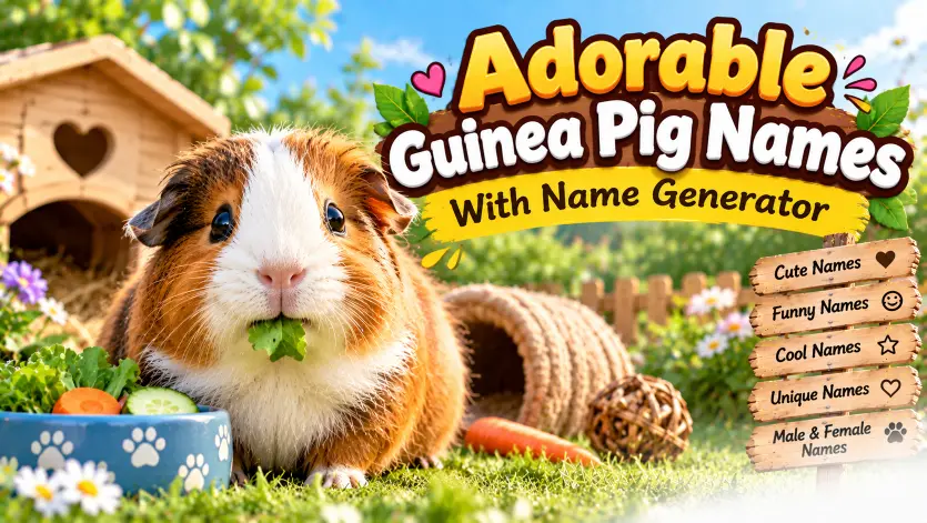 Guinea Pig Names With Name Generator