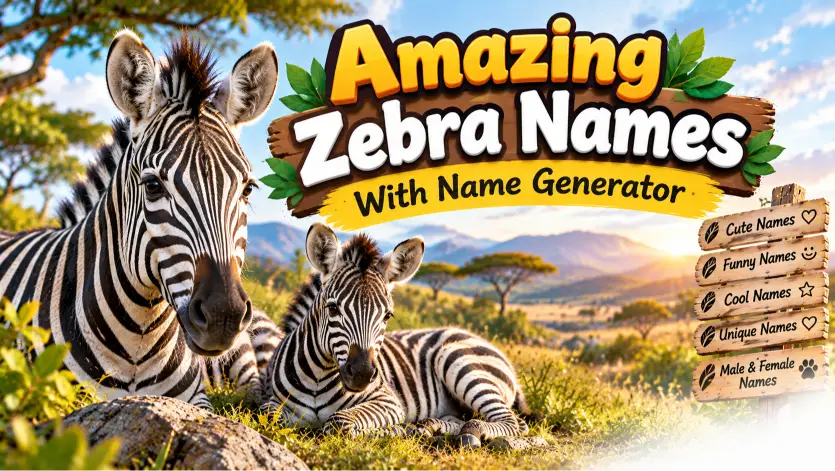 Zebra Names With Name Generator